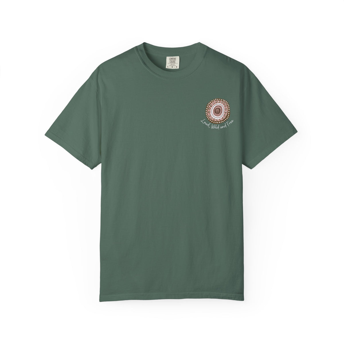 T-Shirt — “Naturally Unruly: Loud, Wild and Free” Cockatoo Graphic